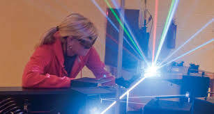 optoe electronics-خانم در حال تحقیقات الکترونیک نور